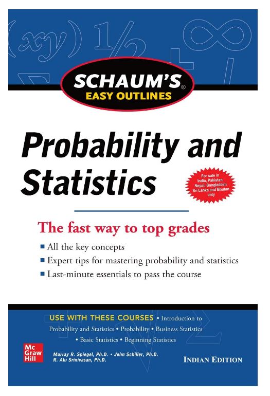 SCHAUM'S EASY OUTLINE OF PROBABILITY & STATISTICS
